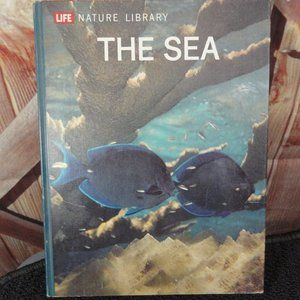 Vtg Life nature Library THE SEA 1969 vintage Hard cover book illustrated~cool